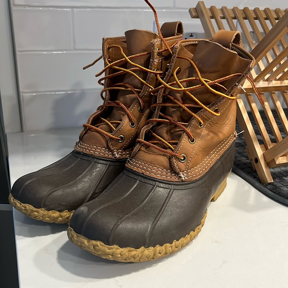 Men’s LL Bean Duck Boots Size 9M